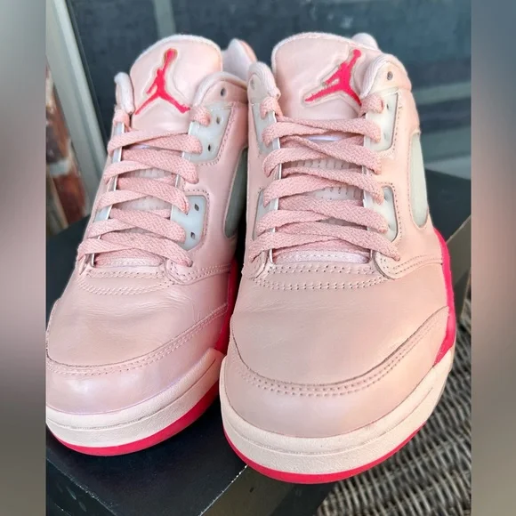 Nike Air Jordan 5 Retro Low Arctic Pink Womens Sneakers DA8016-806 Size 7.5 - Picture 3 of 8